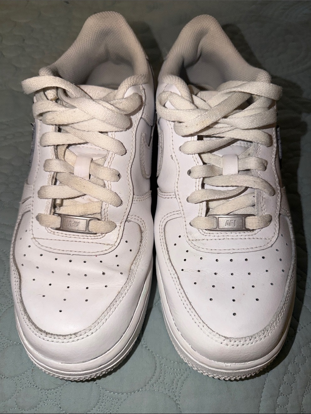 Classic White Air Force ones